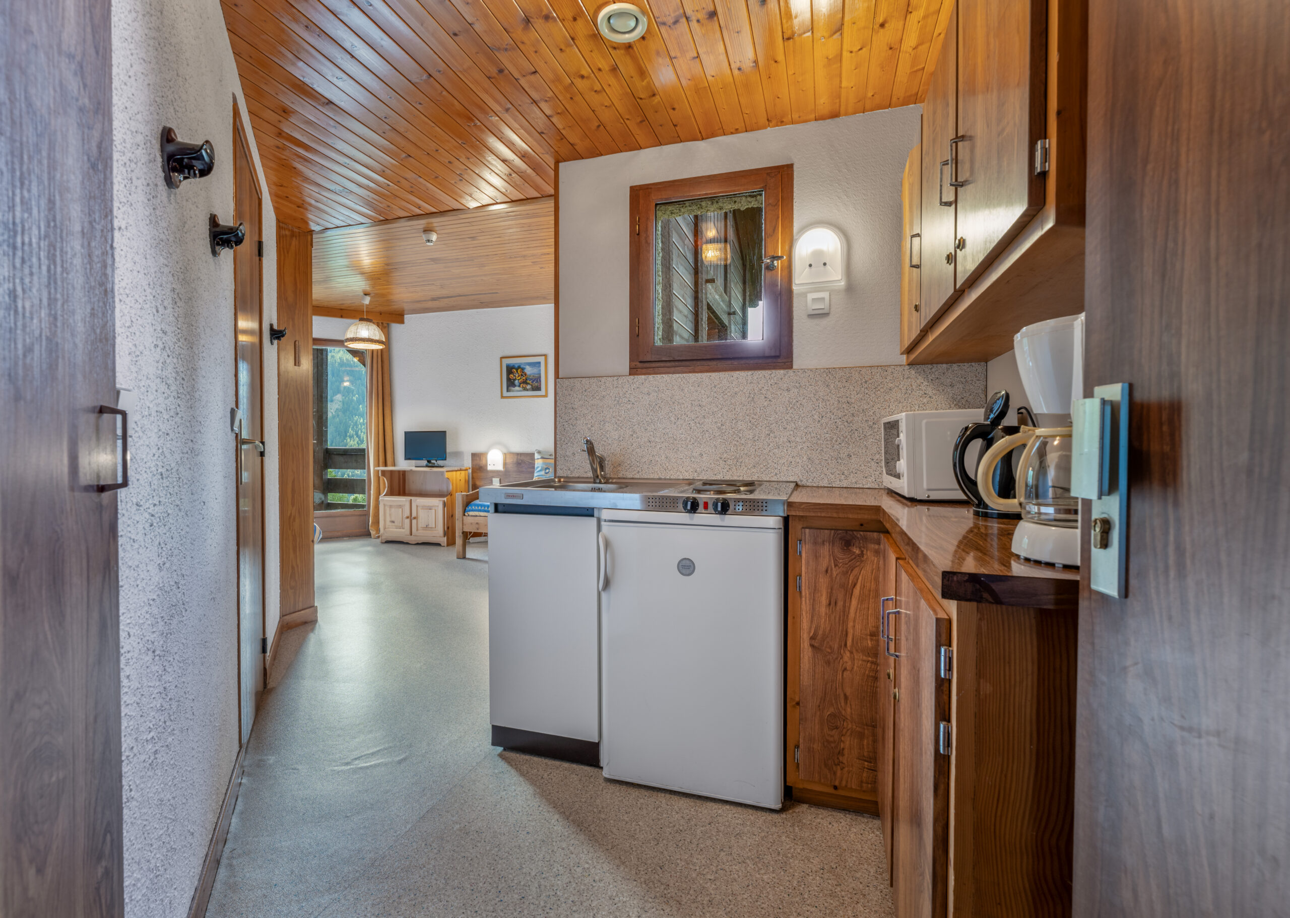 Studio 21m2 – 2 personnes – Cuisine Sejour